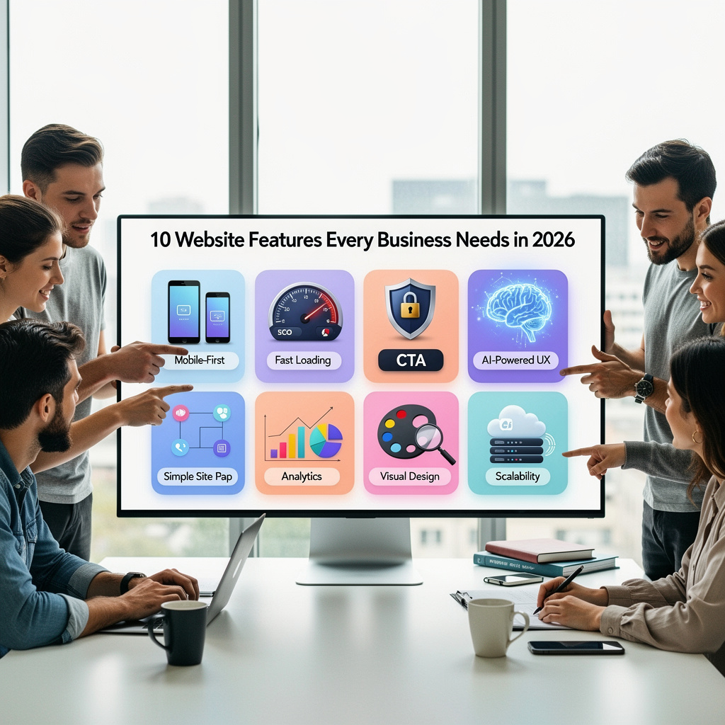 10 Website Features Every Business Needs in 2026